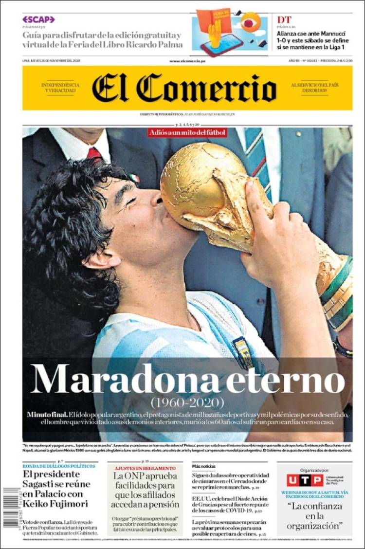 El Comercio Maradona