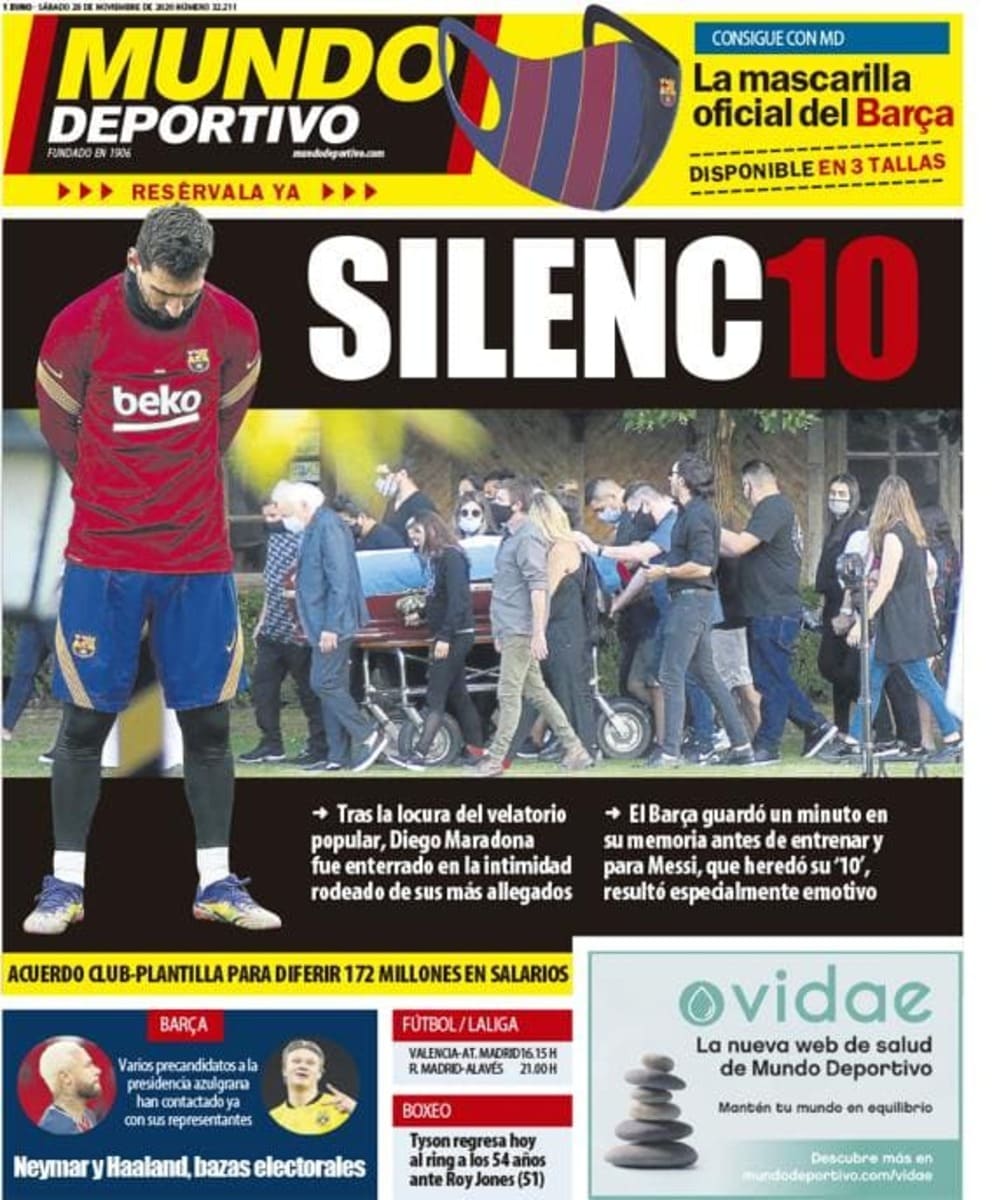 Portada Mundo Deportivo.