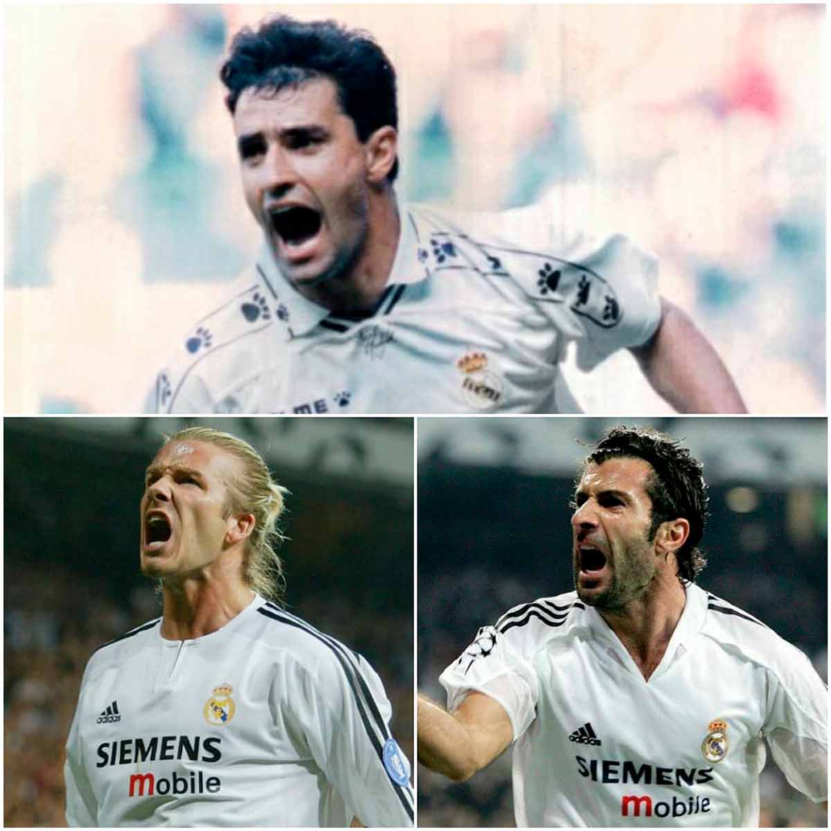 Míchel Figo Beckham