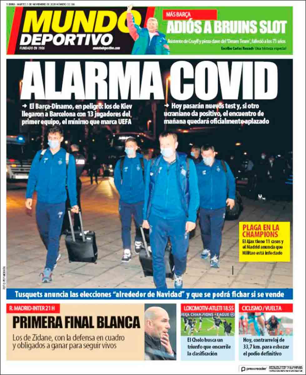 Portada Mundo Deportivo
