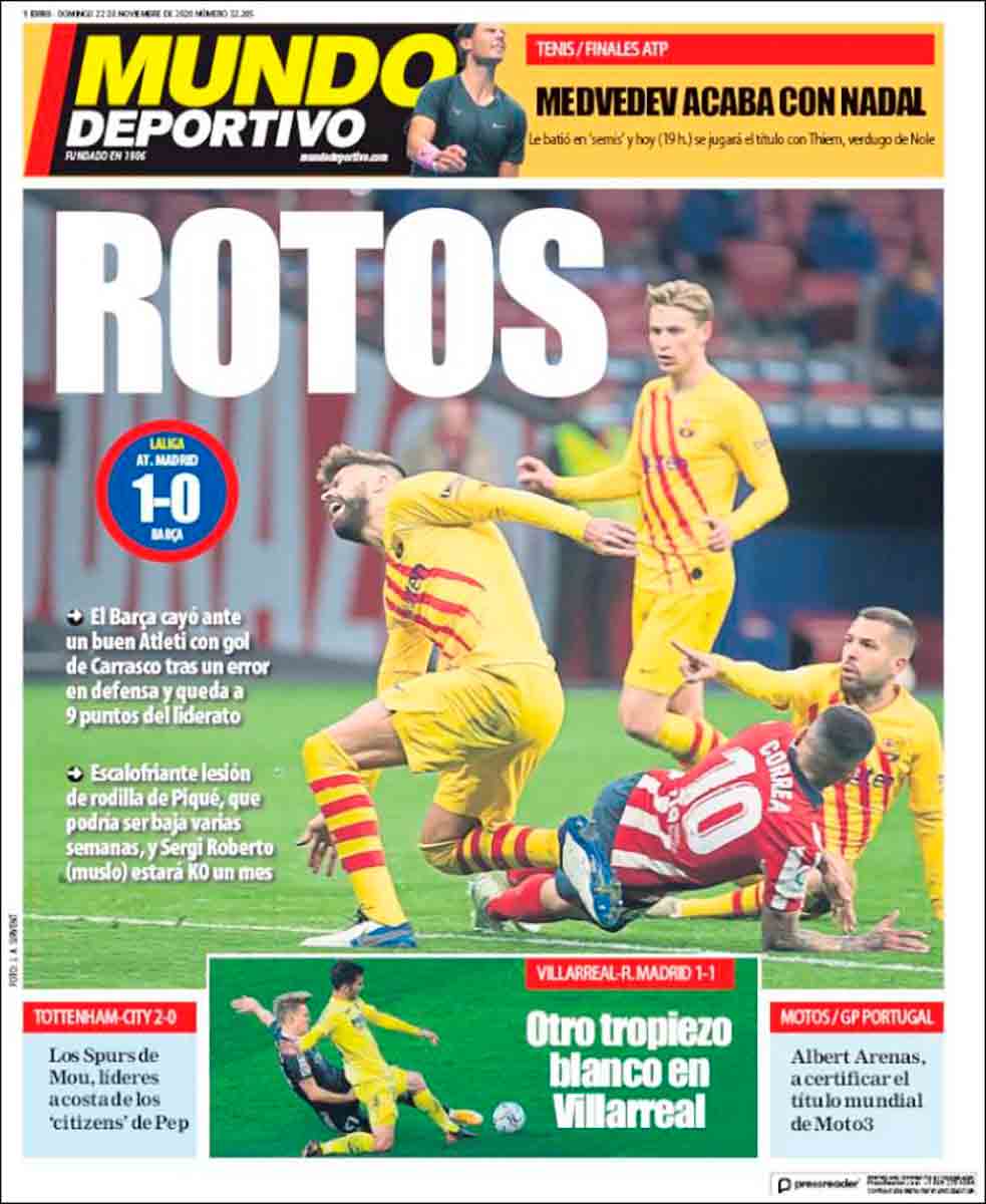 Portada Mundo Deportivo