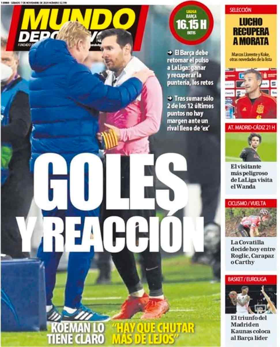 Portada Mundo Deportivo