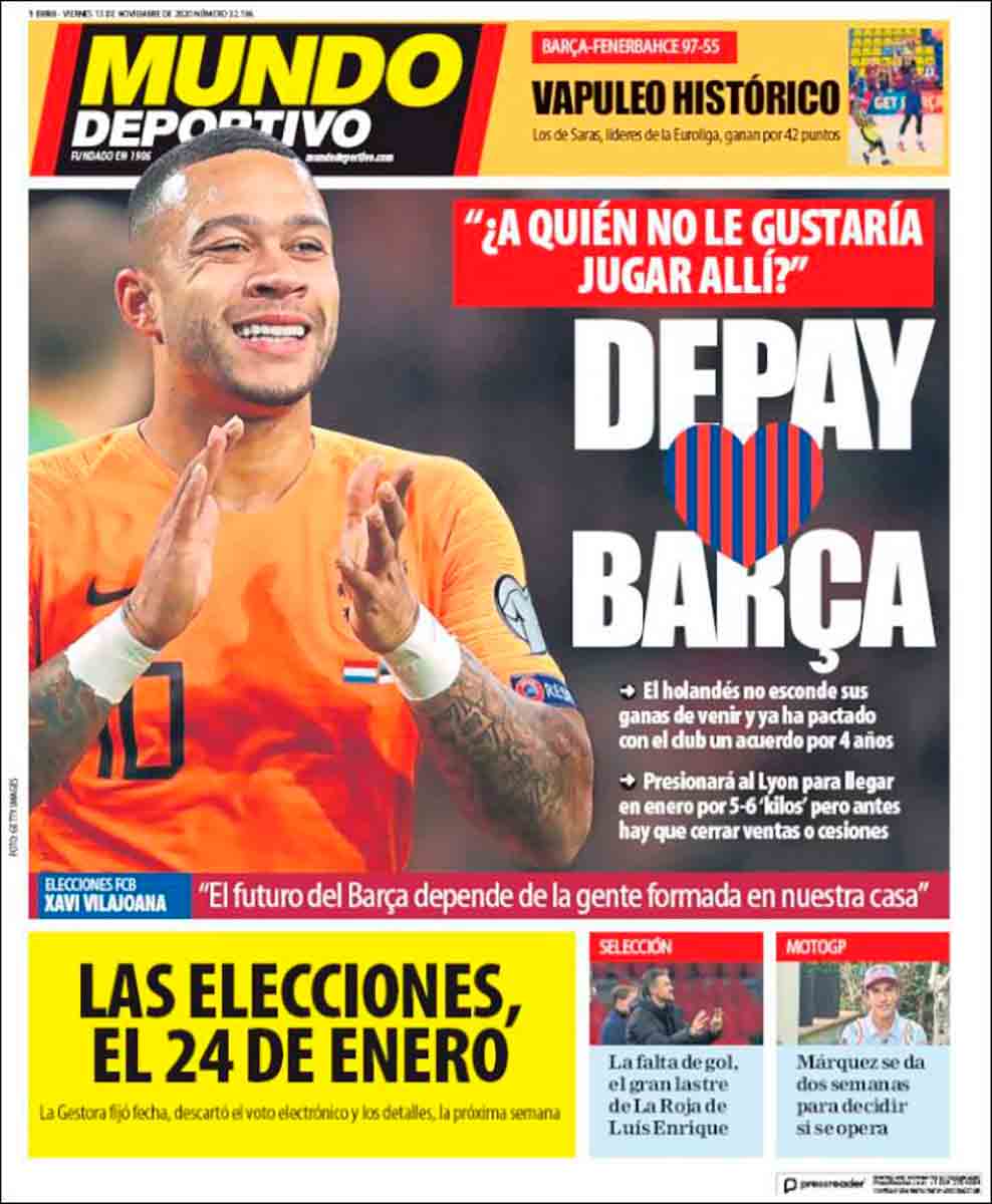 Portada Mundo Deportivo