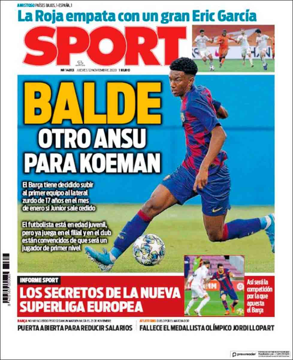 Portada Sport