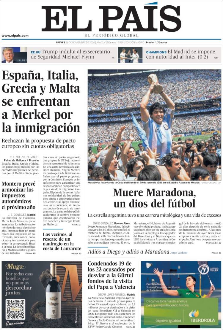 El País Maradona