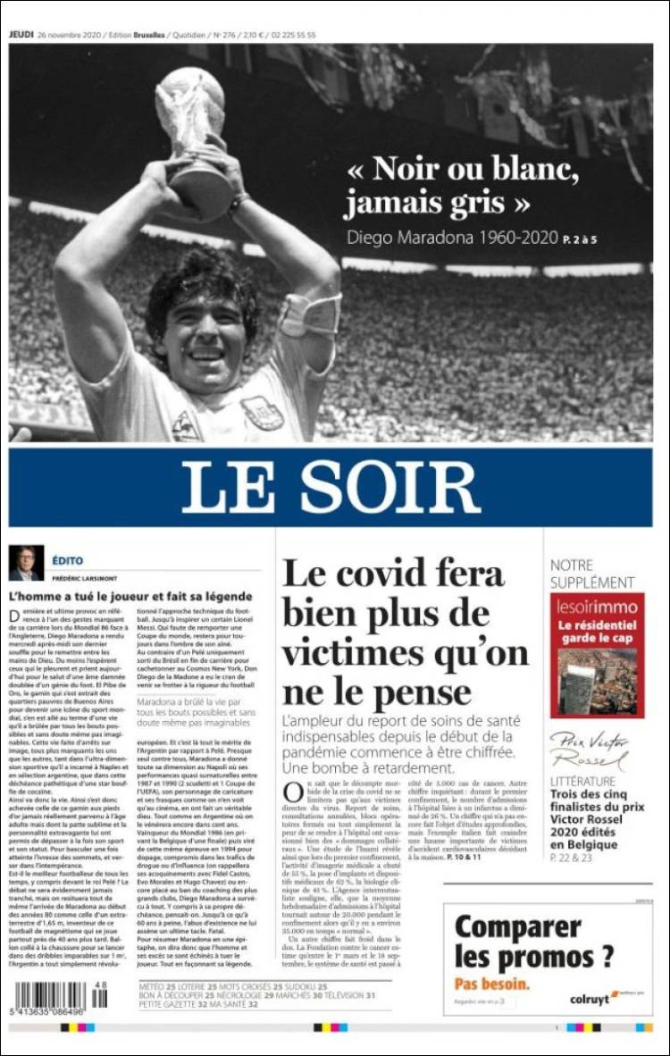 Le Soir Maradona