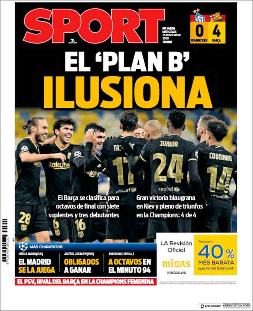 Portada Sport
