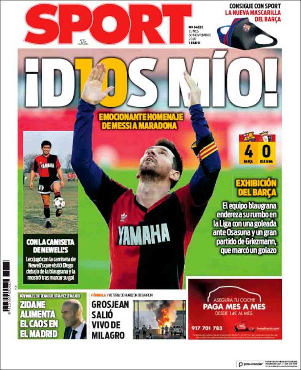 Portada Sport