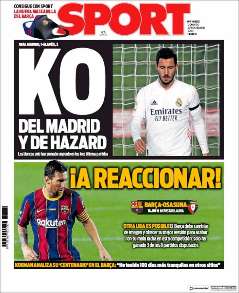 Portada Sport KO Hazard
