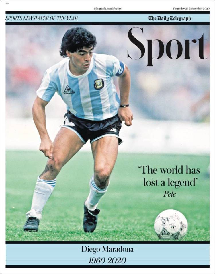 Telegraph Maradona