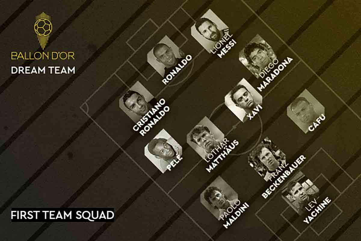 ballon d'or dream team france football