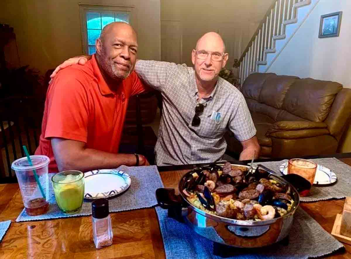 Brian Jackson paella