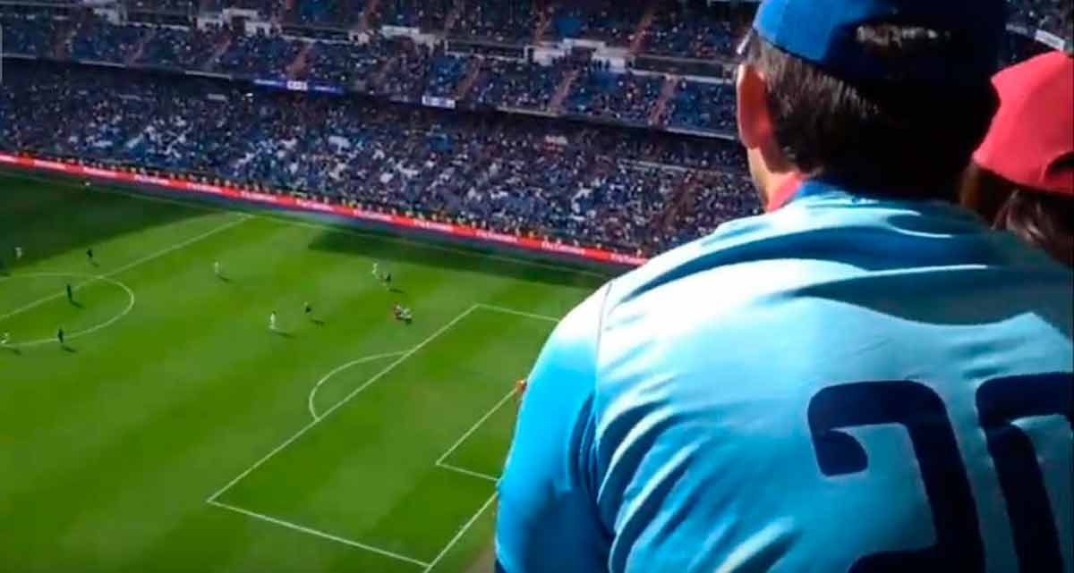 Grada Santiago Bernabéu