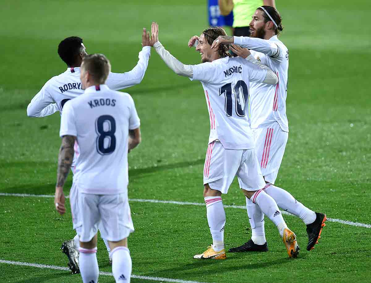 Eibar Real Madrid celebración gol