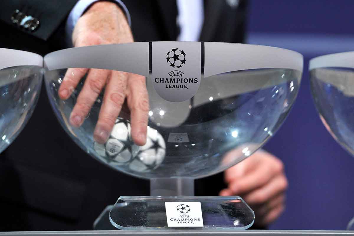 Bolas calientes sorteo champions