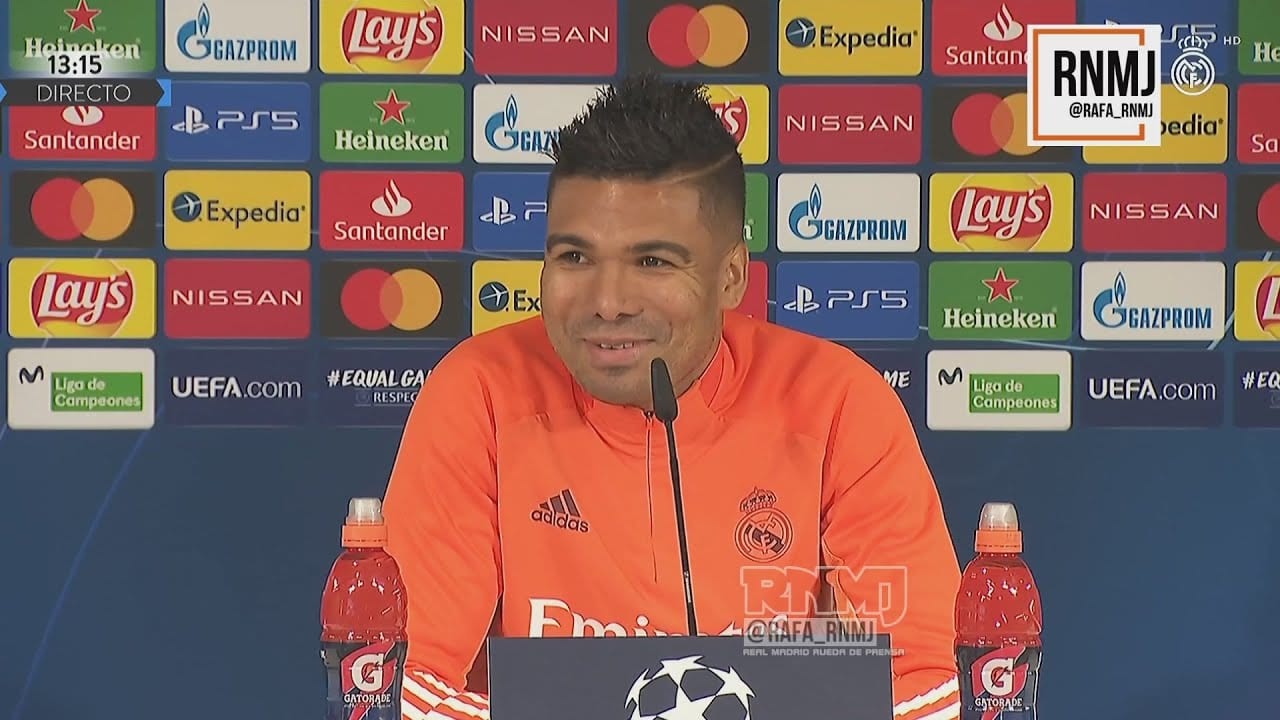 casemiro rueda de prensa