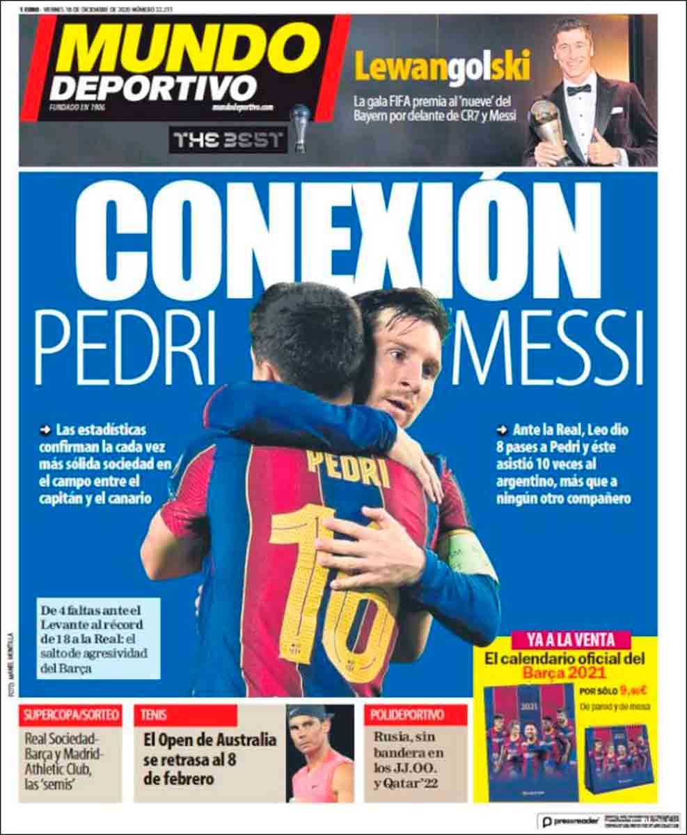 Portada Mundo Deportivo
