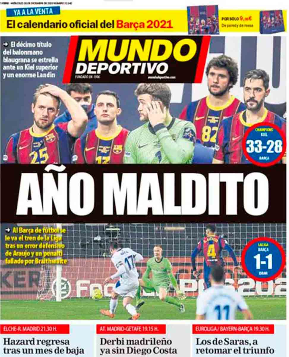 Portada Mundo Deportivo