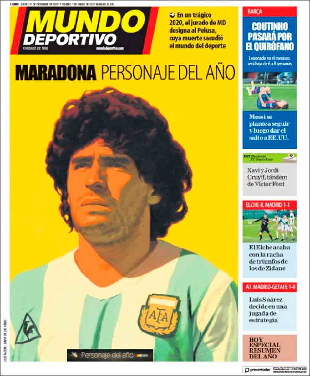Portada Mundo Deportivo