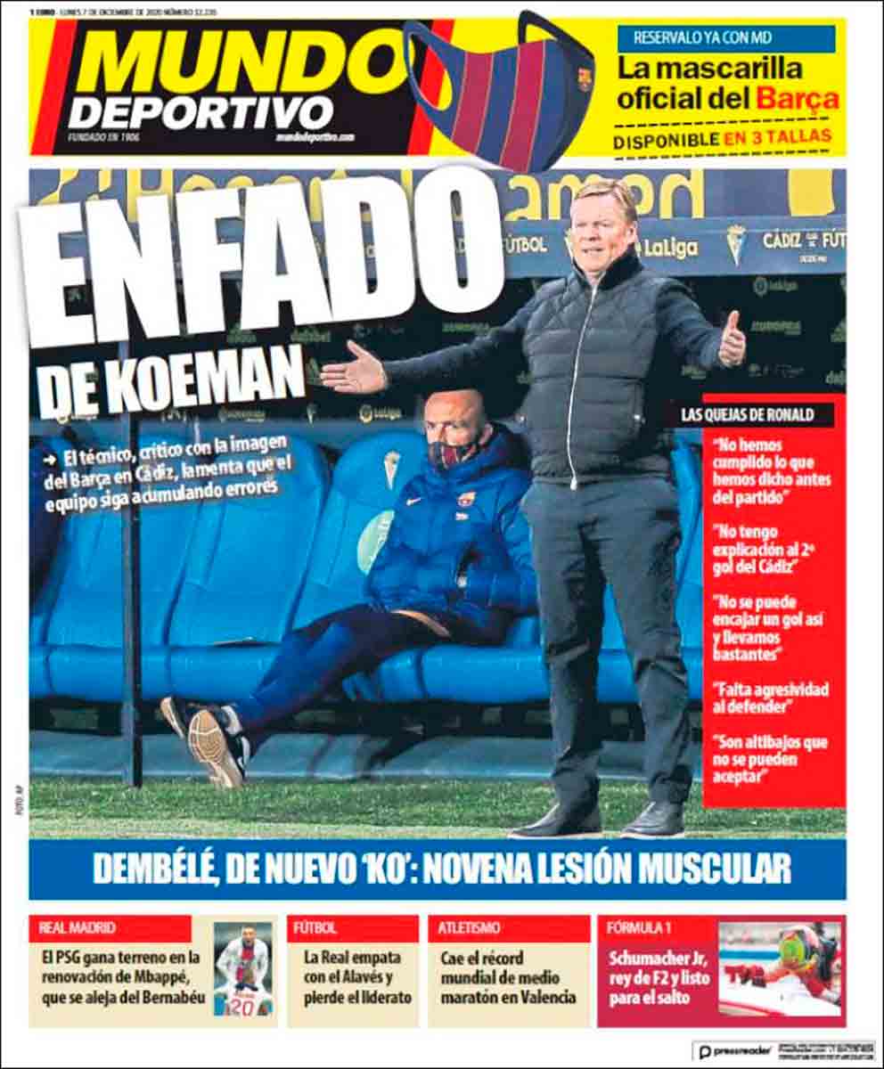 Portada Mundo Deportivo