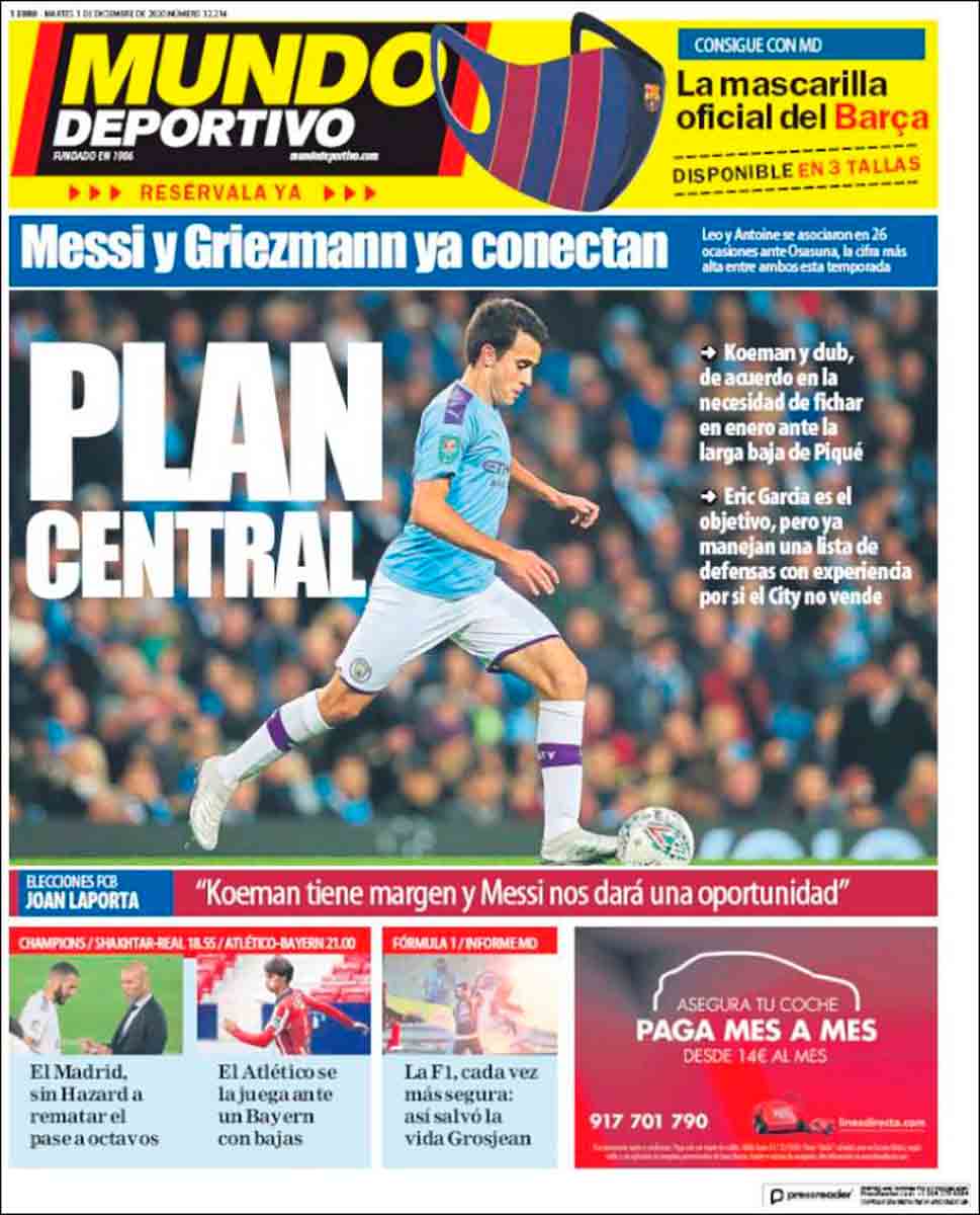 Portada Mundo Deportivo