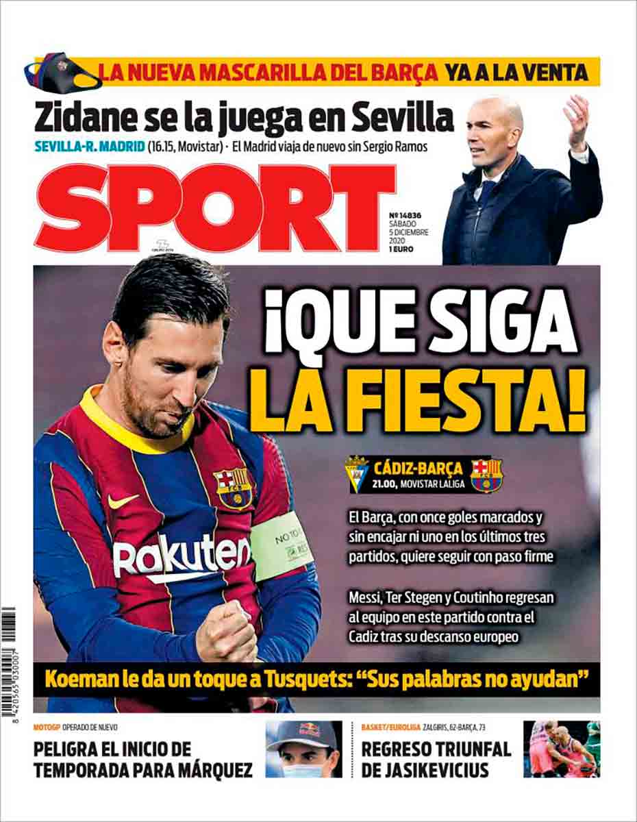 Portada Sport