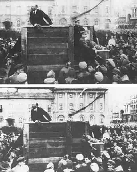 Stalin y Trotski