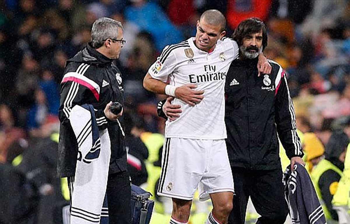 Pepe lesión