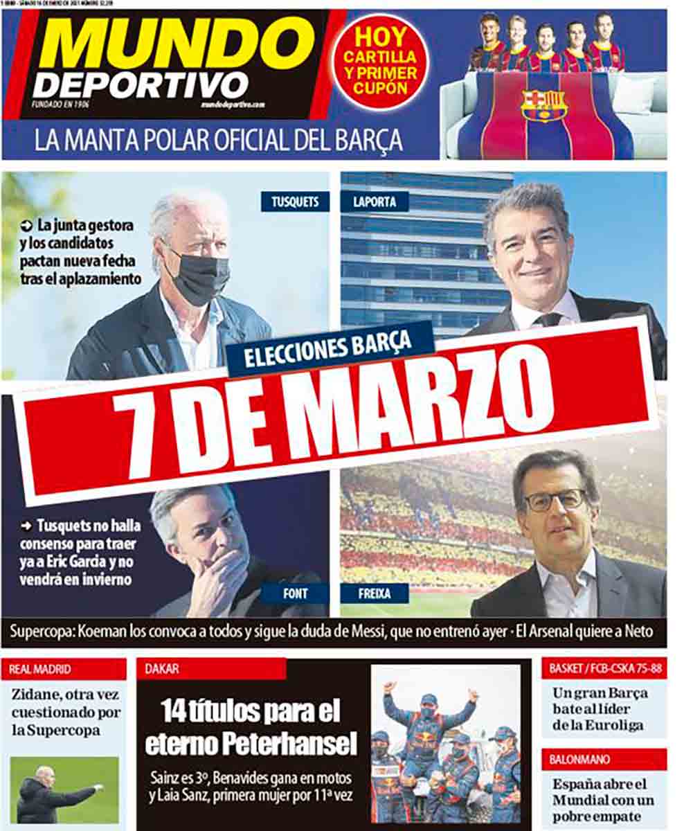Portada Mundo Deportivo