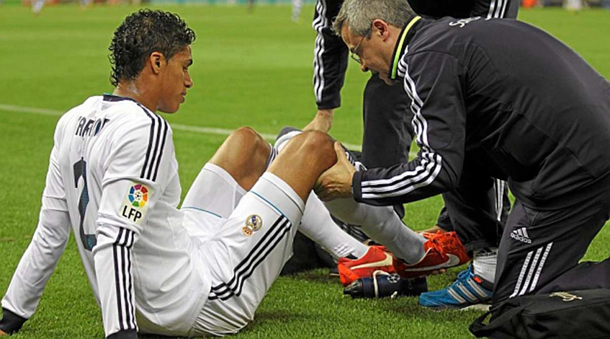 Varane lesión