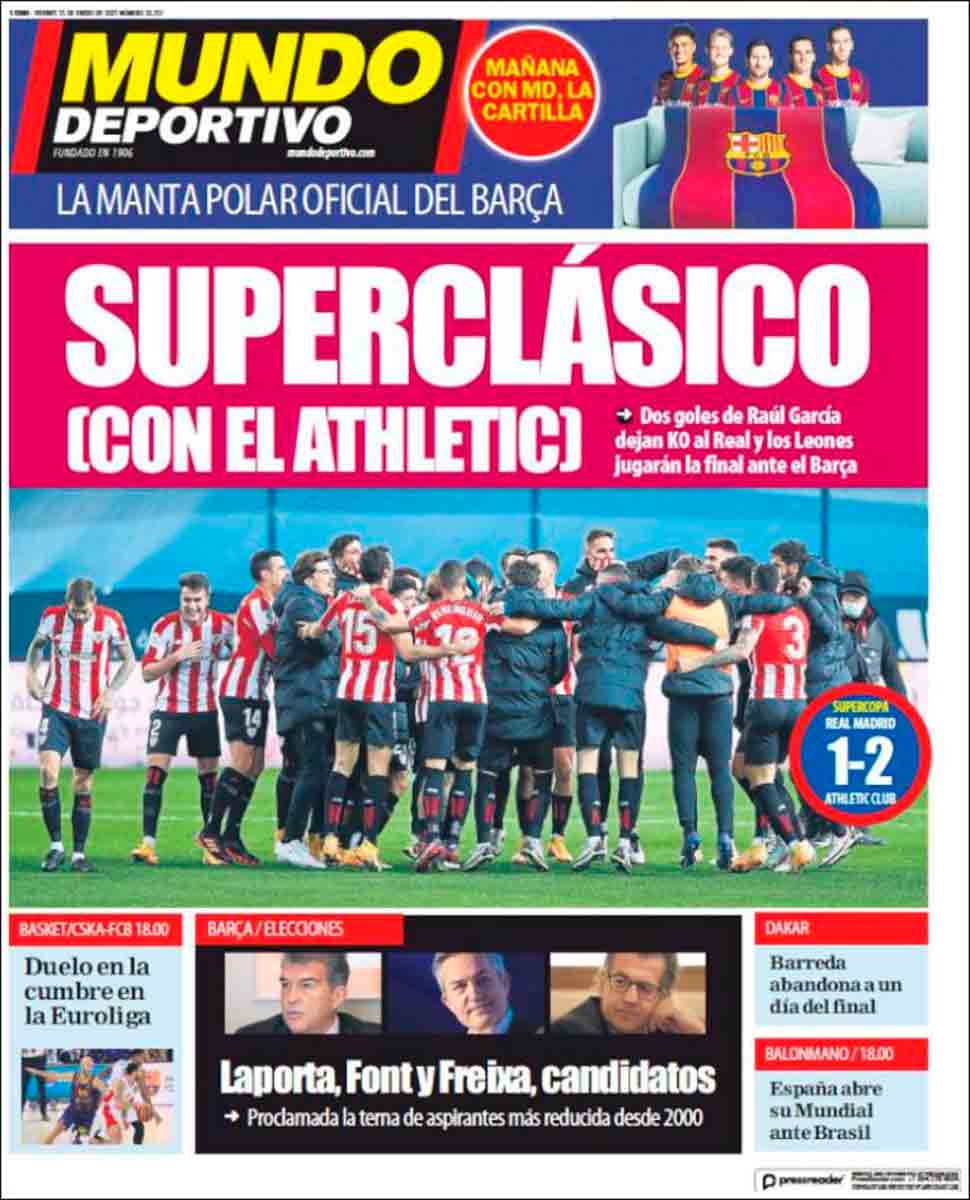 Portada Mundo Deportivo.