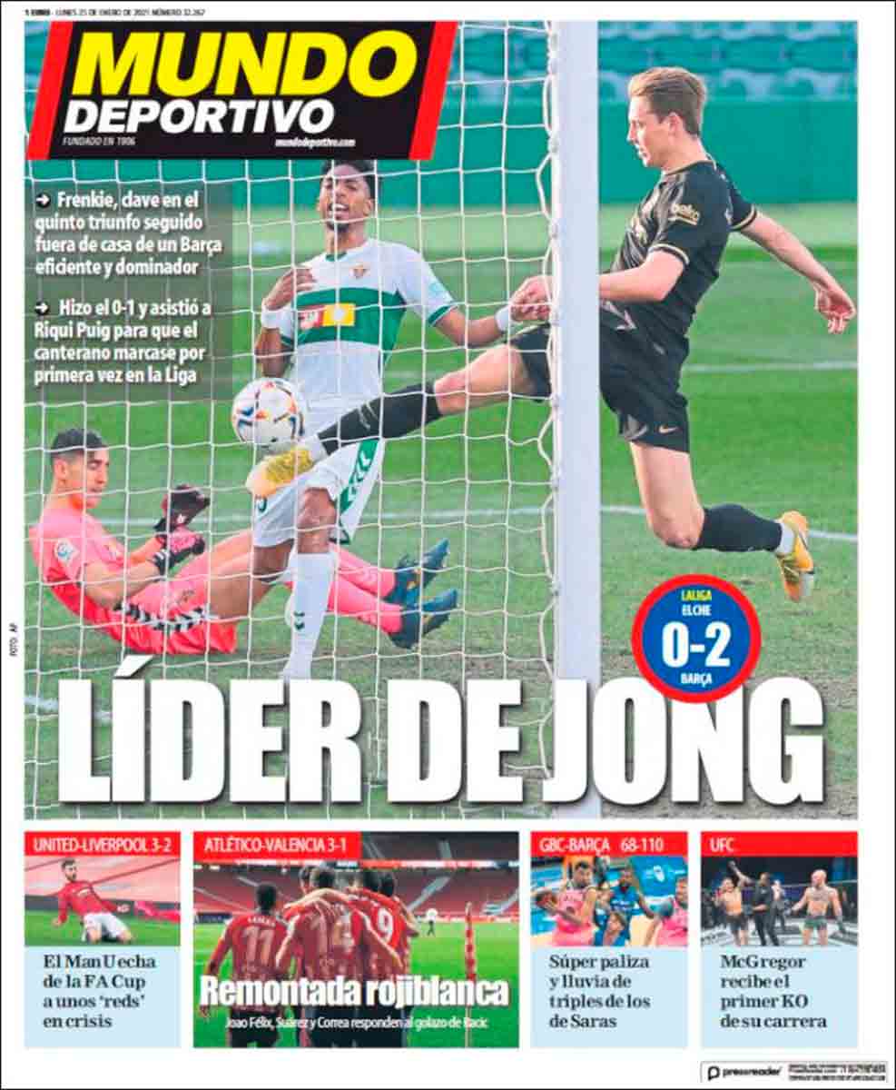 Portada Mundo Deportivo