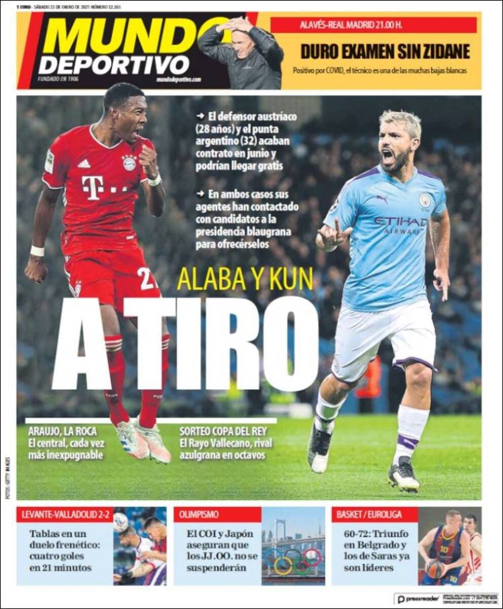 Portada Mundo Deportivo.