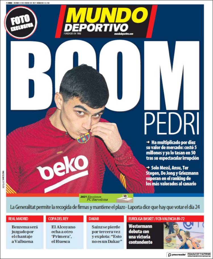 Portada Mundo Deportivo