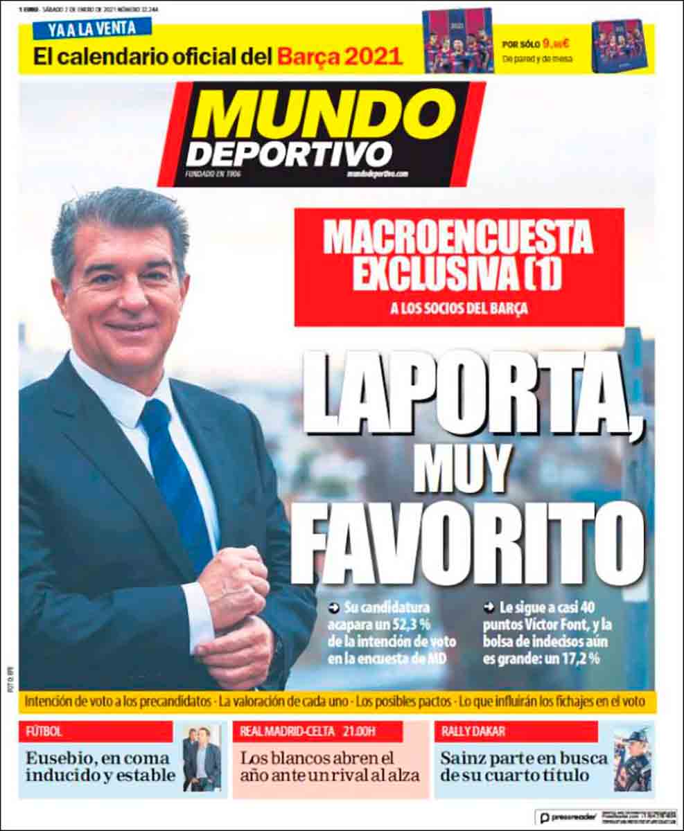 Portada Mundo Deportivo