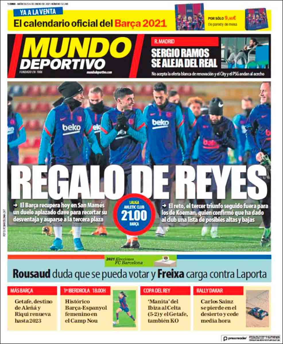 Portada Mundo Deportivo