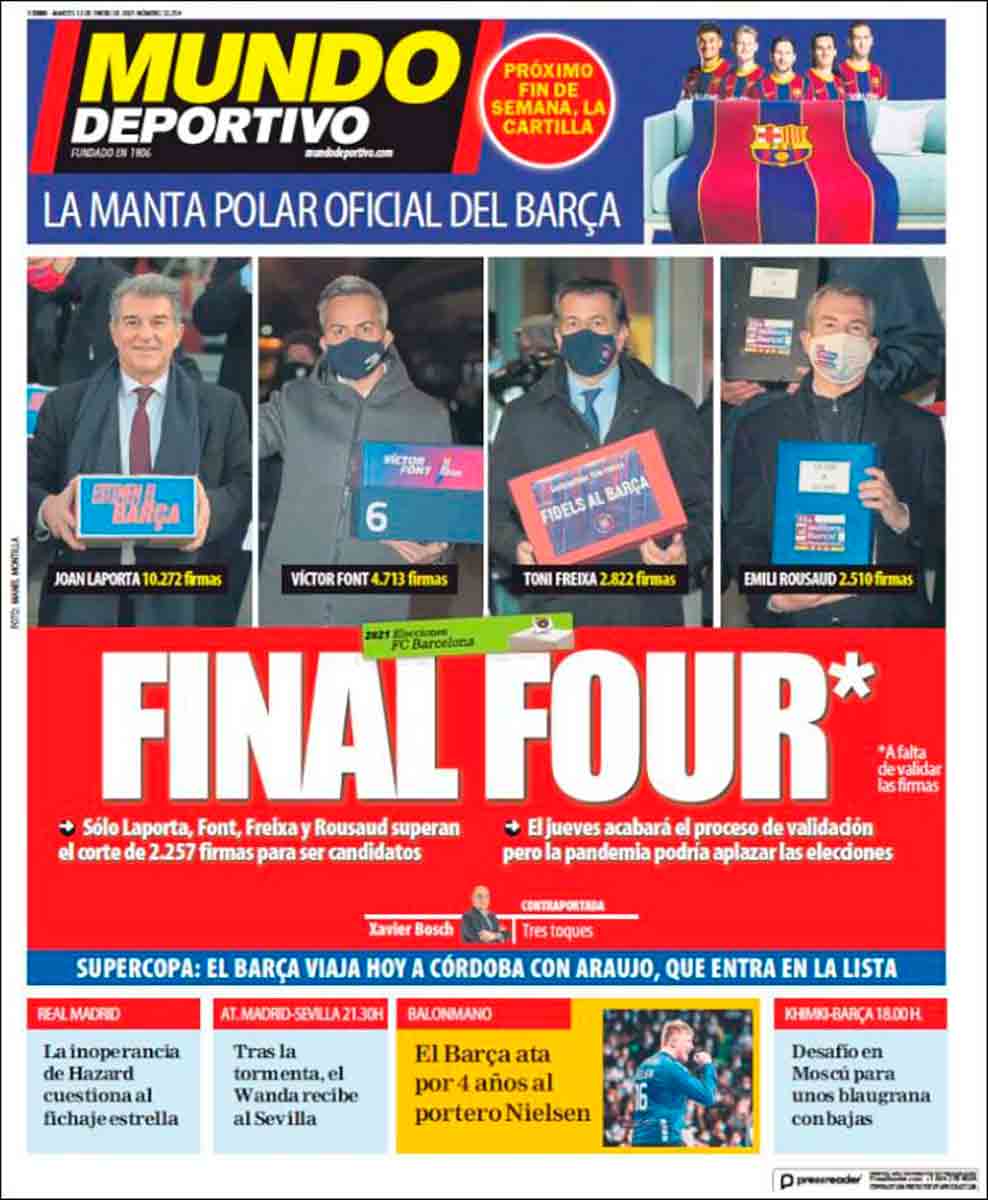 Portada Mundo Deportivo