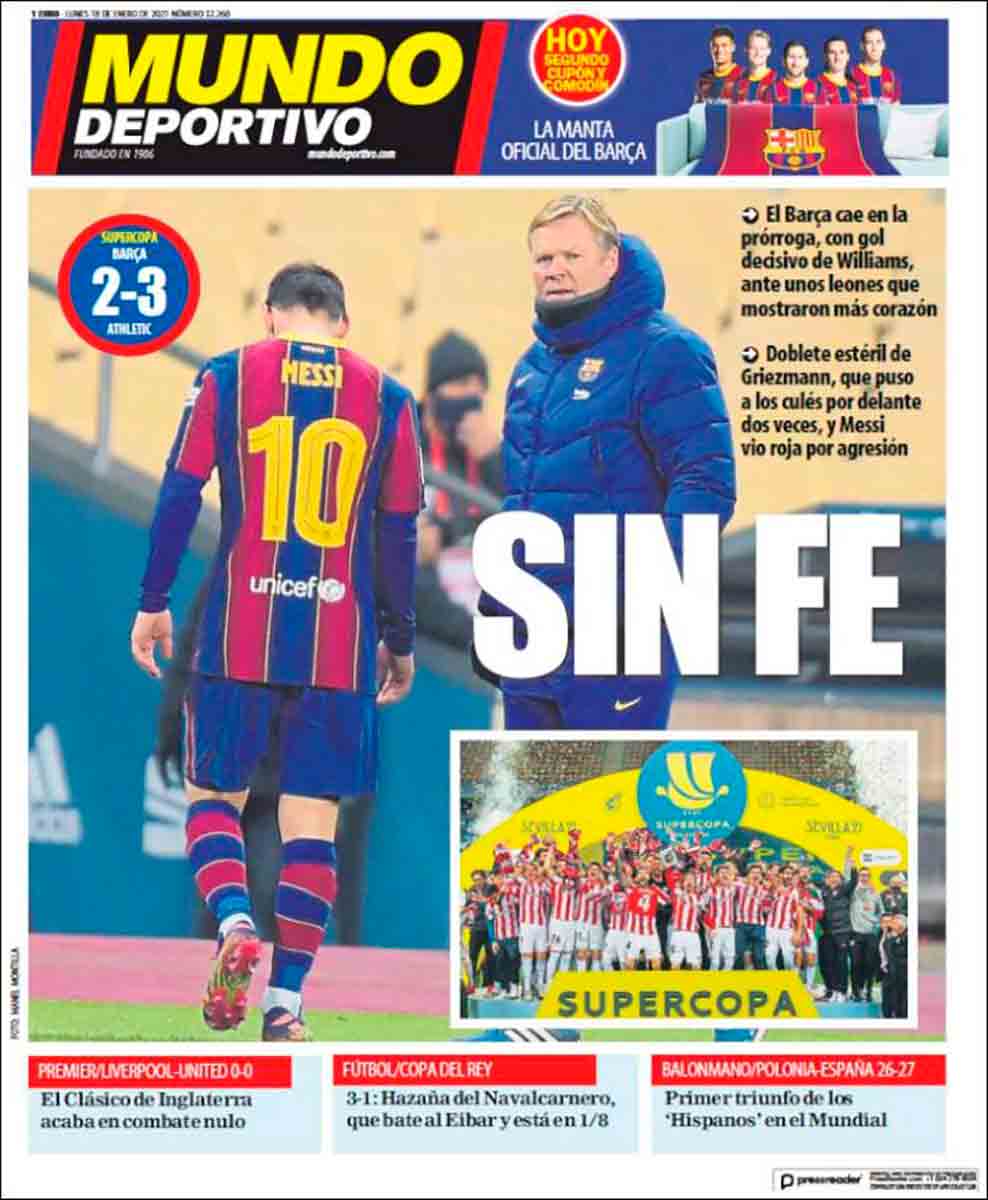 Portada Mundo Deportivo