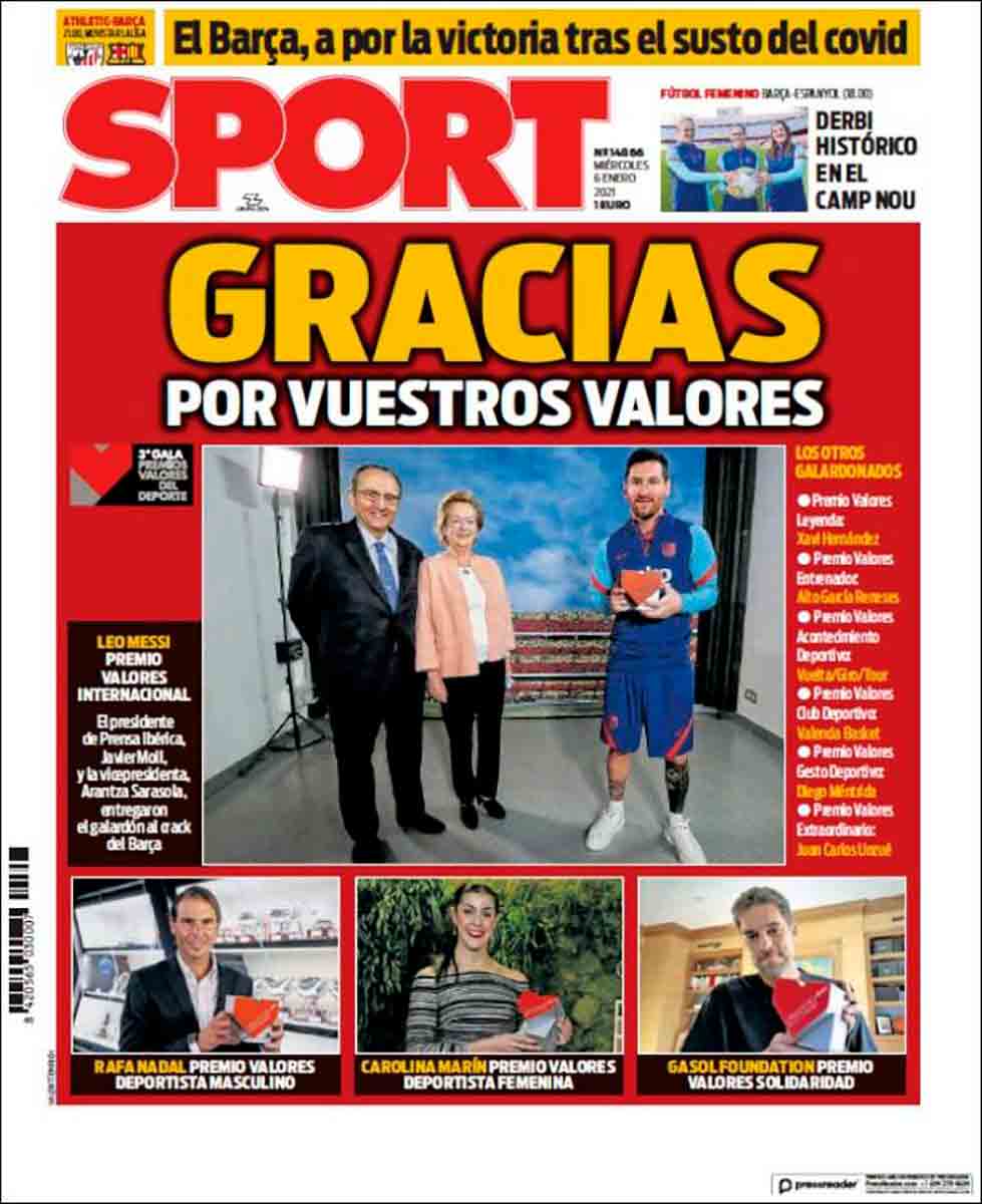 Portada Sport