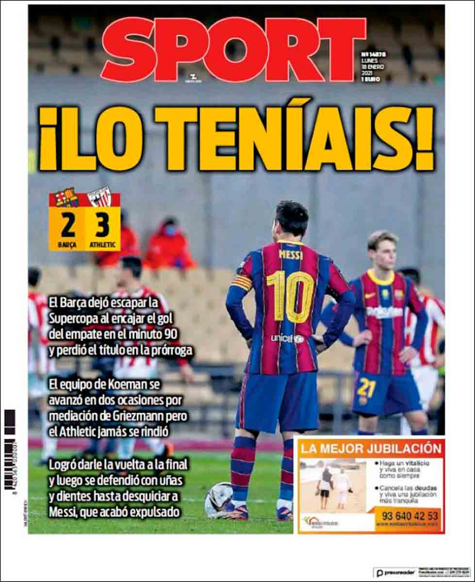 Portada Sport