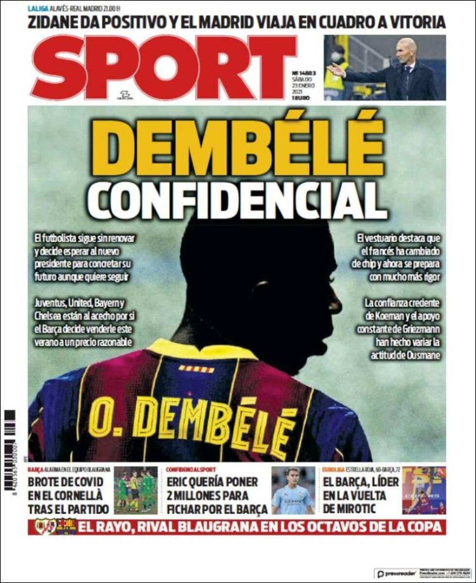 Portada Sport.