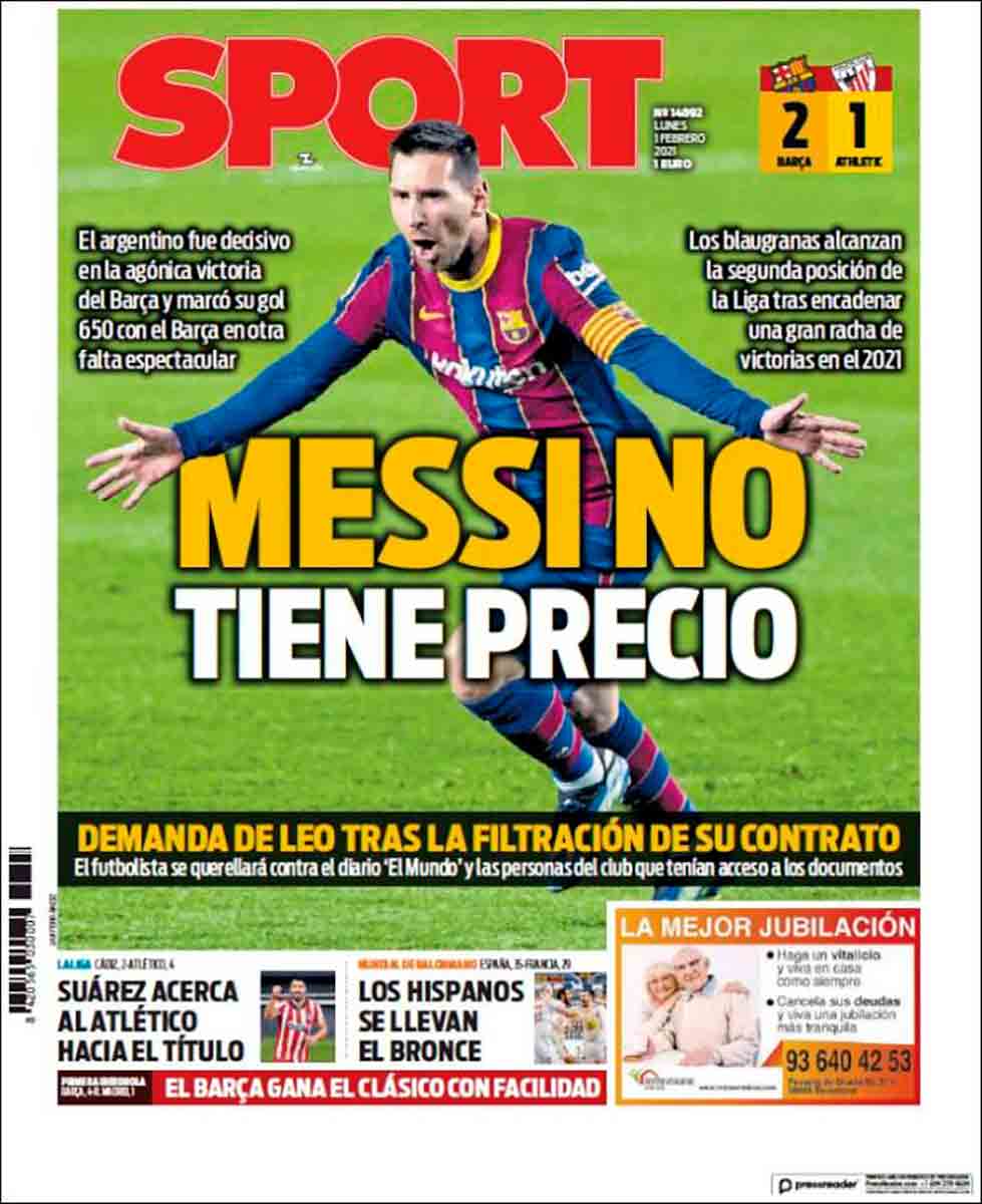 Portada Sport