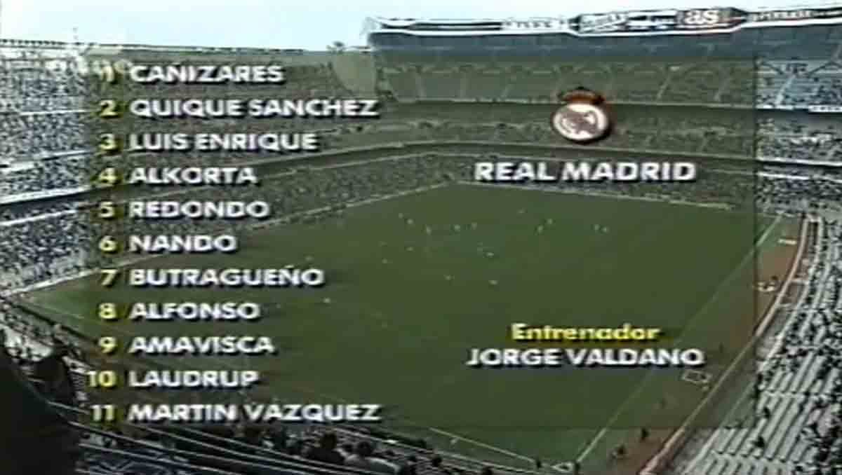 Alineación Real Madrid Odense