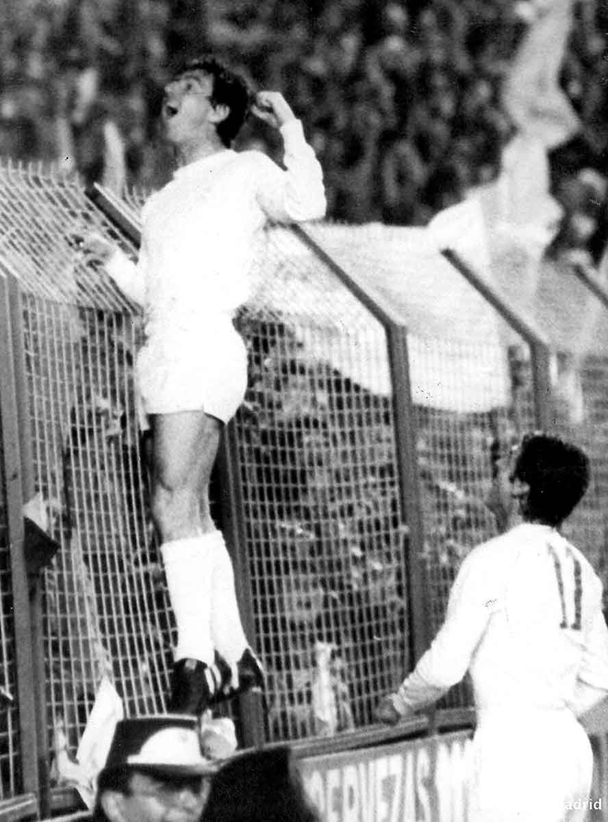 Juanito valla Bernabéu