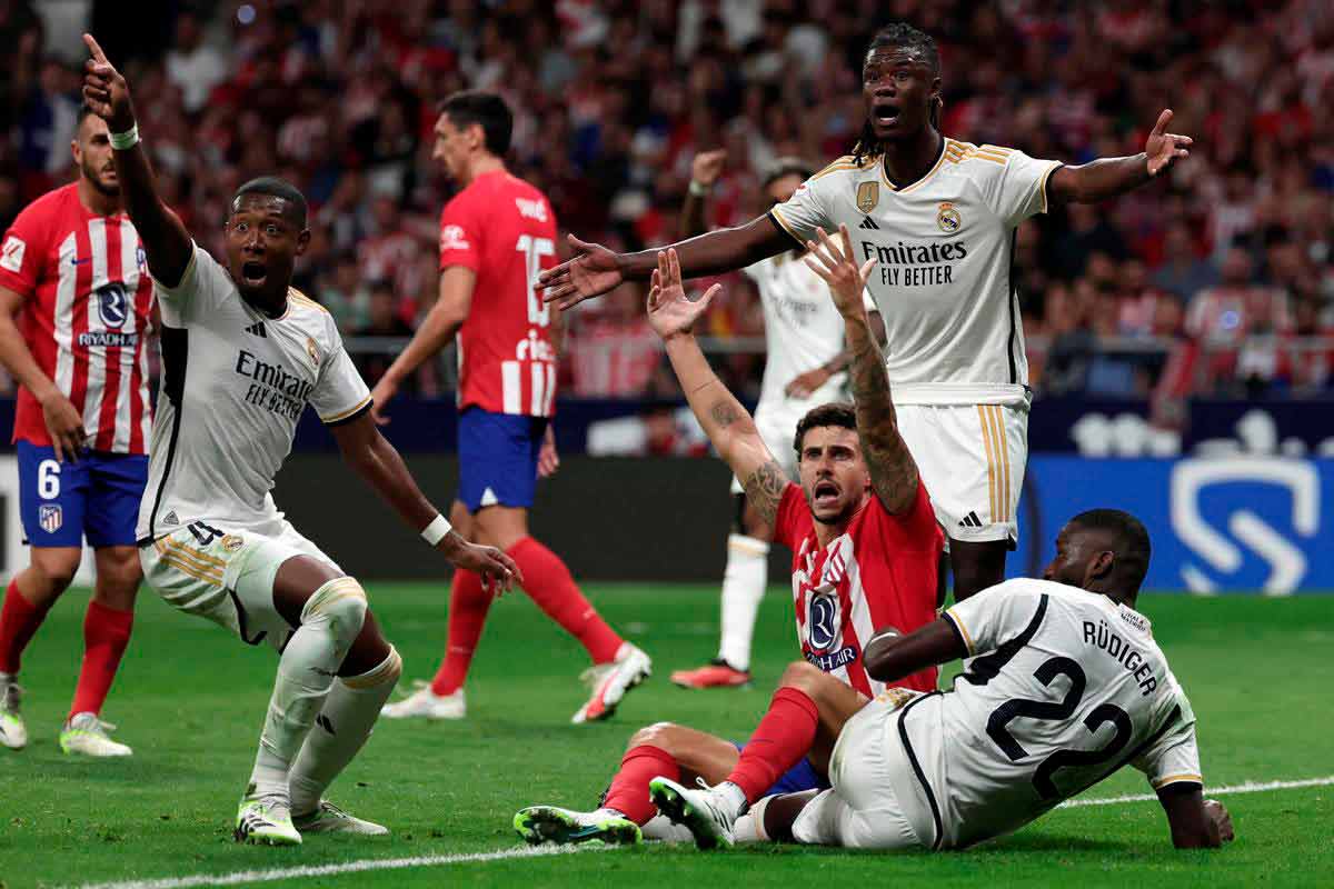 Gol anulado Camavinga Atleti