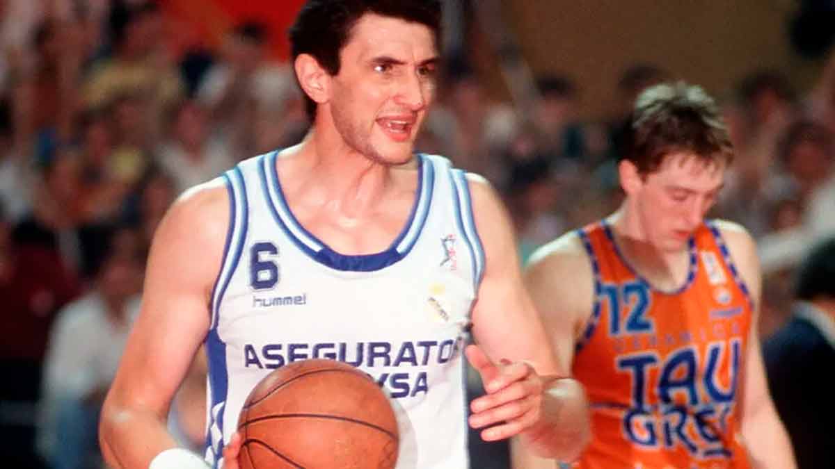 Fernando Romay con el Real Madrid