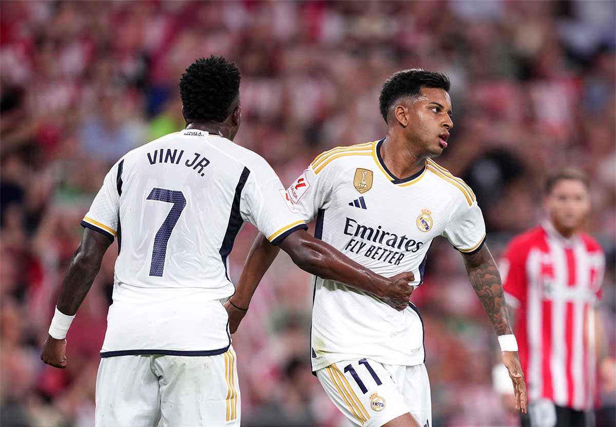 Vinícius y Rodrygo, renovados