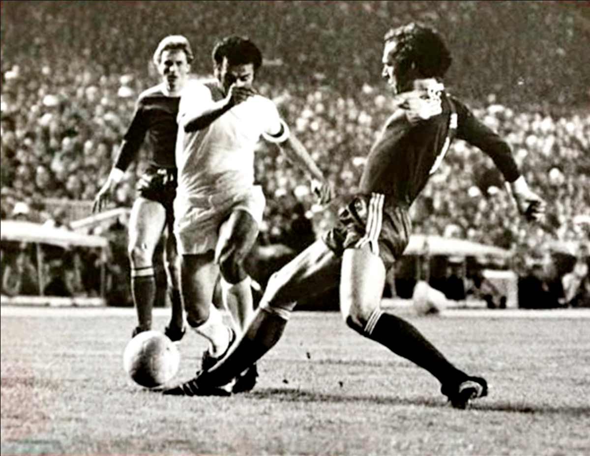 Beckenbauer con Amancio