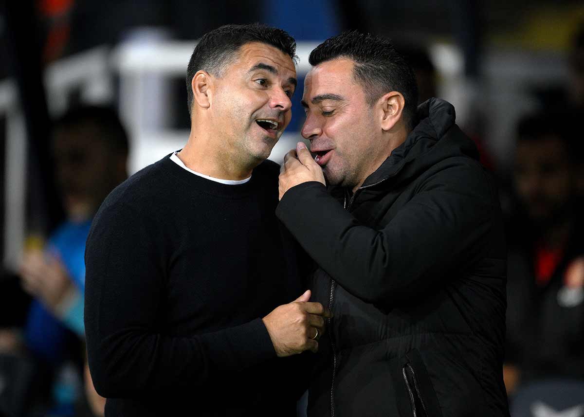 Míchel y Xavi