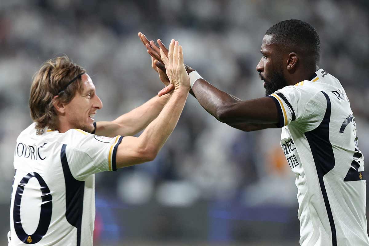 Modric y Rüdiger